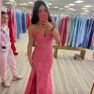 Sherri Hill Pink 55467 Prom Dress